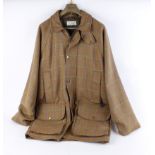 Teviotek (Scotland), tweed breathable wool shooting jacket, size XXL, as new