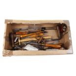 Box of various gunsmiths tools