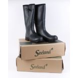 Two pairs Seeland Allround Boots, size 10, boxed as new