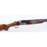 12 bore A.V. Maroccini Mistral, over and under, ejector, 27,1/2 ins ventilated barrels, 3/4 & 1/4,