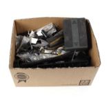 Box containing various air gun and other spares and sundries