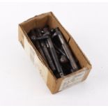 Box of nine bolts: 5 x No.4; 3 x SMLE; 1 Long LeeThe Purchaser of these Lots requires a Section 1