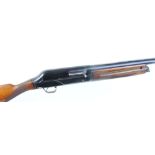 12 bore Breda, semi automatic, three shot, 24½ ins barrel, ¼ & ½ Quich Chokes, 14¼ ins straight hand