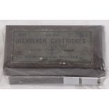 50 x 5mm Pinfire revolver cartridges in original tinThe Purchaser of these Lots requires a Section 1