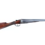 12 bore boxlock ejector by Webley & Scott Model 700, 28 ins barrels, ½ & full, 2¾ ins chambers,