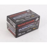 500 x .22 Winchester, sub sonic, 40gr. hollow point cartridgesThe Purchaser of these Lots requires a