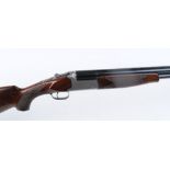 12 bore Fabarm, over and under, ejector, 27,1/2 ins Extra Cromato barrels with ventilated rib, 1/2 &