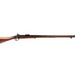 .577 Enfield1853 pattern percussion rifle by Parker Hale, full stocked 37,1/2 ins steel banded