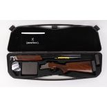 12 bore Browning B725 S1 Sporter, over and under, ejector, 28 ins multi choke ventilated barrels (