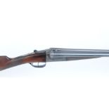 12 bore boxlock ejector by AYA, 25 ins chopper lump barrels, 1/2 & full, Churchill rib, 70mm