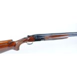 12 bore Perazzi MX-8, over and under, ejector, 28 ins external multi choke barrels, ventilated