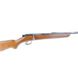 .22 BSA Sportsman, bolt action single shot rifle, 25 ins barrel, no. ID41795 20/25The Purchaser of