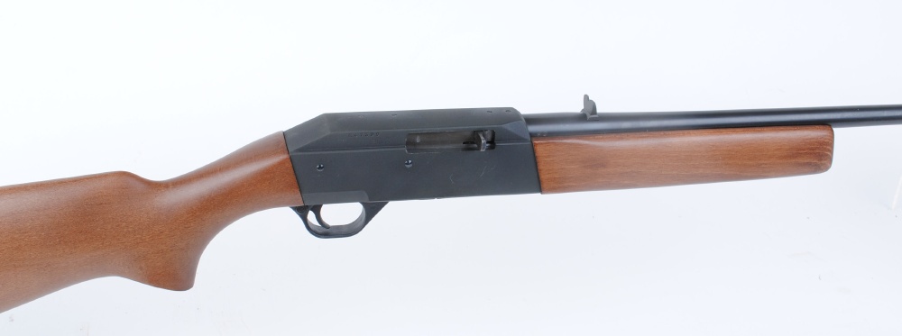 .22 Sabatti Sporter, semi automatic rifle,18½ ins barrel, threaded for moderator (cap fitted), rota