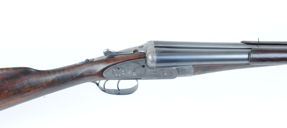 12 bore sidelock ejector by Watts, 29 ins barrels inscribed London Sporting Park Ltd. The Watts