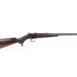 .450 (long) rook and rabbit rifle, 26,1/2ins barrel with engine turned top flat stamped Maule &