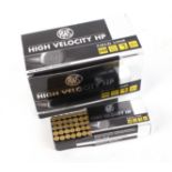 500 x .22 RWS High Velocity hollow point cartridges (FAC)