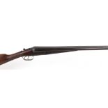 12 bore boxlock ejector by Cogswell & Harrison, 28 ins barrels the top rib inscribed The Avant Tout,