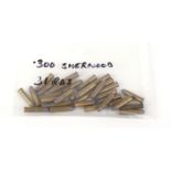 31 x .300 Sherwood cartridges (FAC)