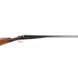 12 bore boxlock ejector by Cogswell & Harrison, 30 ins barrels the top rib inscribed Cogswell &