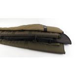 Four padded rifle slips