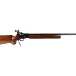 .22 BSA Martini International target rifle, 28 ins heavy barrel, tunnel foresight, Parker Hale