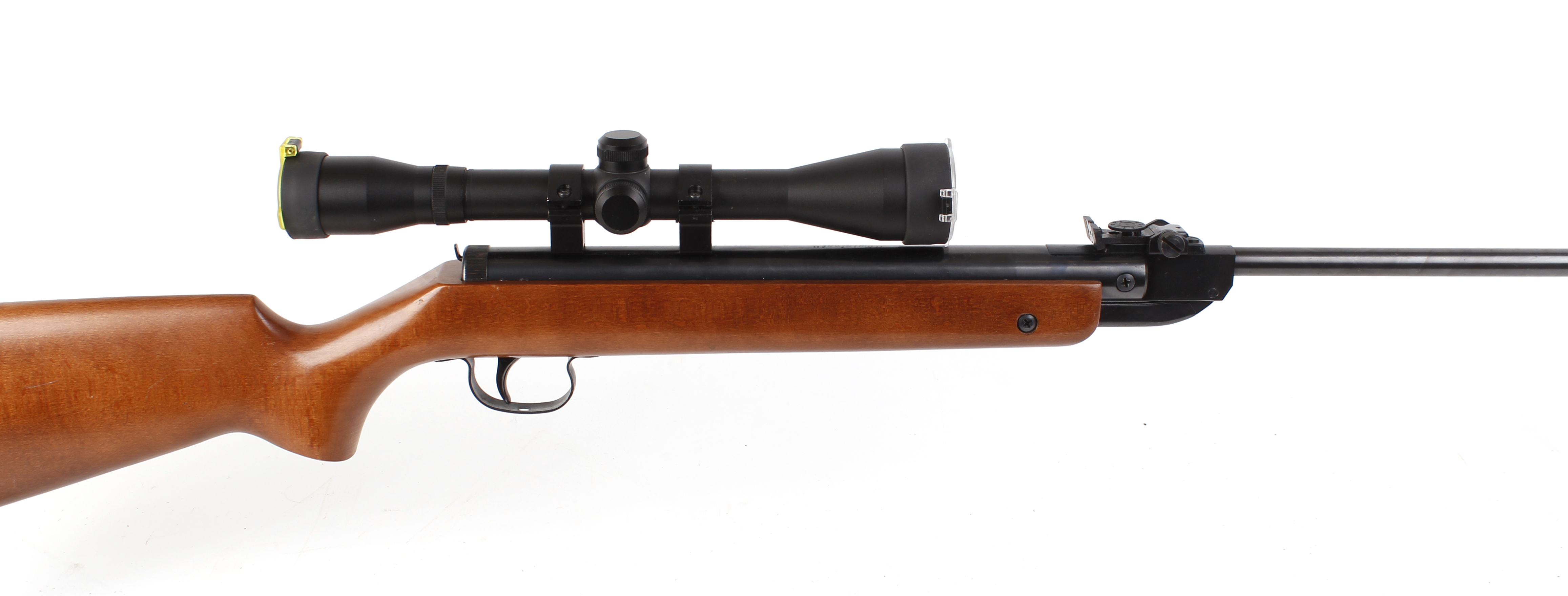 .177 Original Model 24 break barrel air rifle, mounted 4 x 40 Optik scope, no. 640497