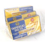58 x .303-25 ICI Imperial round nose soft point cartridges (FAC)