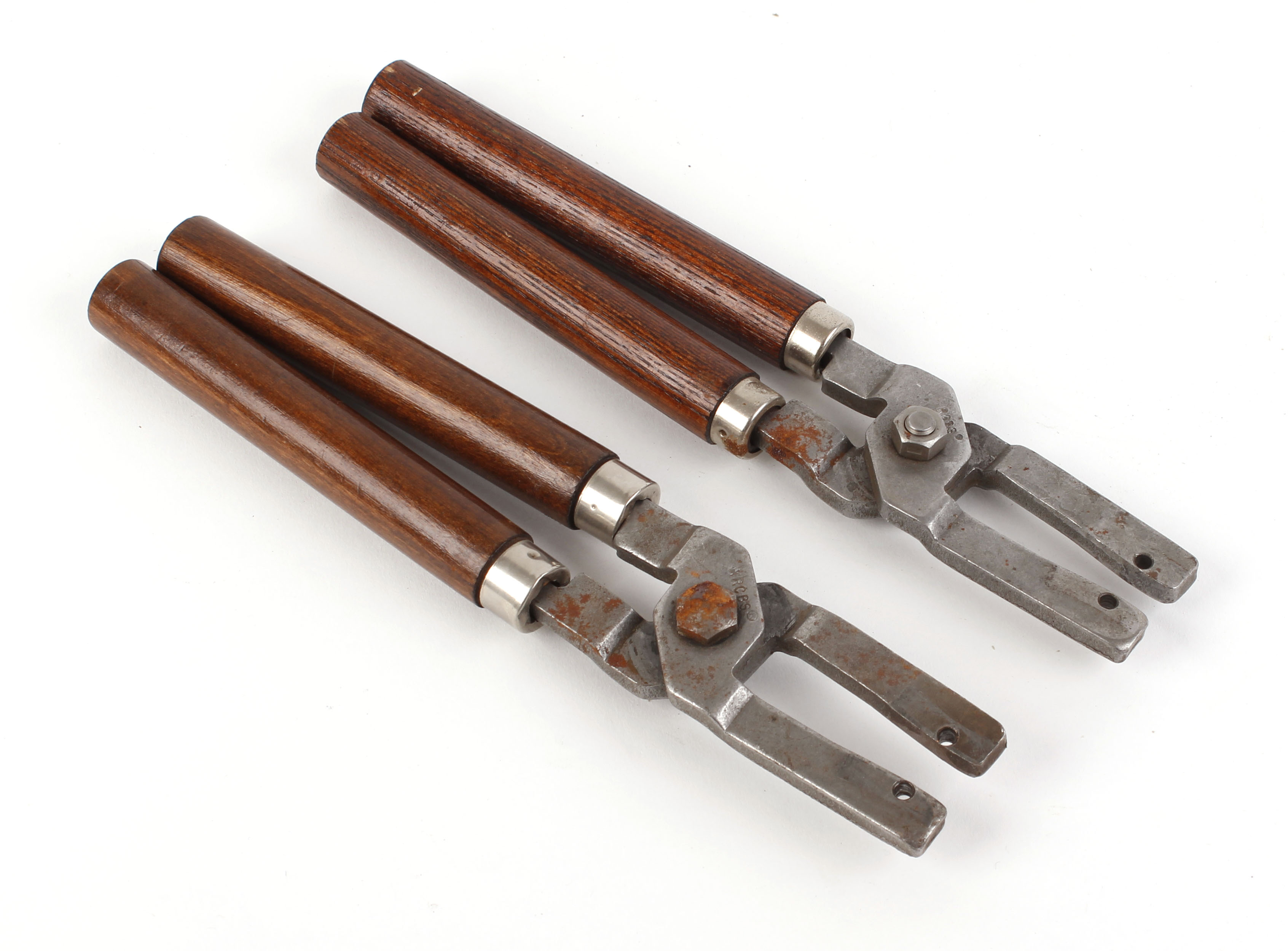 Two pair RCBS bullet casting grips