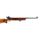 .22 Vostok CM-2 bolt action target rifle, 27 ins heavy barrel with tunnel foresight and adjustable