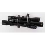 Nikko Stirling Silver Crown 6 x 40 scope and four other scopes