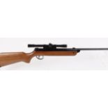 .22 BSA, break barrel air rifle with 4 x 20 BSA scope, no.