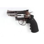.177 BB Dan Wesson 6 shot Co2 revolver, 2,1/2 ins barrel, chromed finish, composite grips, no.
