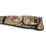 Napier canvas leaf camo fleece lined gun slip