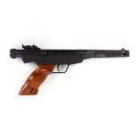 .177 original Model 6 break barrel target air pistol, adjustable rear sights, no.