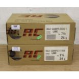 500 x 12 bore RC2 24g no.7½ shot cartridges (Section 2 licence required)