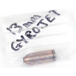 13mm Gyrojet rocket cartridge, scarce (FAC required)