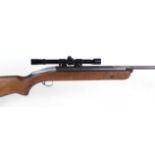 .22 BSA Mercury Mk2 break barrel air rifle, mounted 4 x 20 Nikko Stirling scope, no. ZB4485