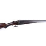 12 bore boxlock non ejector by Wild, 30 ins barrels, full & ¾, top rib inscribed T. WILD 17 & 18