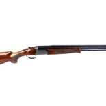 12 bore Bettinsoli over and under, ejector, 29 ins barrels, full & ¾, ventilated barrel, broad