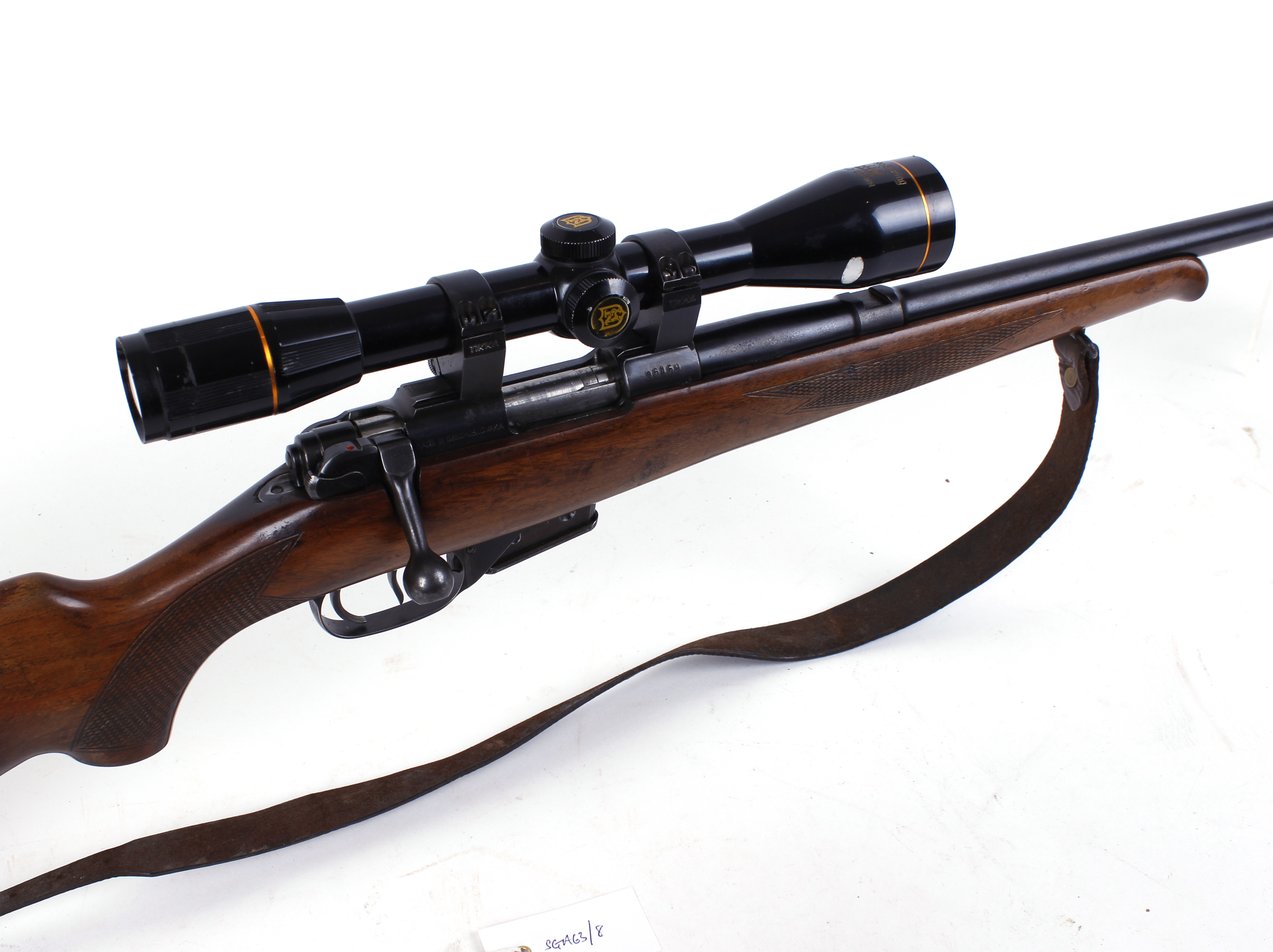 .22 Hornet BRNO Model ZKW465 bolt action rifle, 23½ ins barrel, four shot magazine, double set - Image 2 of 5