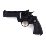 .177 Crosman 357 Co2 multi shot air pistol, black plastic grips