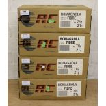 1000 x 12 bore RC Romagnola 21g no.7½ shot fibre wad cartridges (Section 2 licence required)