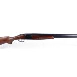 12 bore Baikal over and under, ejector, 27¾ ins barrels, ½ & ¼, ventilated rib, 70mm chambers, black