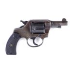 .32 (.320 British) Colt New Police CTG Pocket Positive double action six shot revolver c.1912, 2½