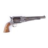 .44 Fillipietta percussion six shot revolver (black powder only), 8 ins octagonal barrel, scroll and