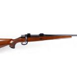.270 Parker Hale bolt action rifle, 19 ins threaded barrel (moderator available), varnished pistol
