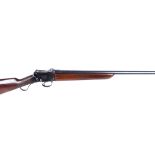 12 bore Greener GP, 29½ ins barrel, ¾ choke, 2¾ ins chamber, Martini action, 14¾ ins stock, no.