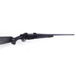 .223 Browning (Miroku) 'A' bolt sporting rifle, 21 ins threaded barrel, black synthetic stock, scope