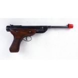 .177 Early Diana break barrel air pistol, open sights