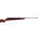 .22 early Mossberg Model 35IKA semi automatic rifle, 23½ ins barrel, tube magazine, no. 53602 (FAC